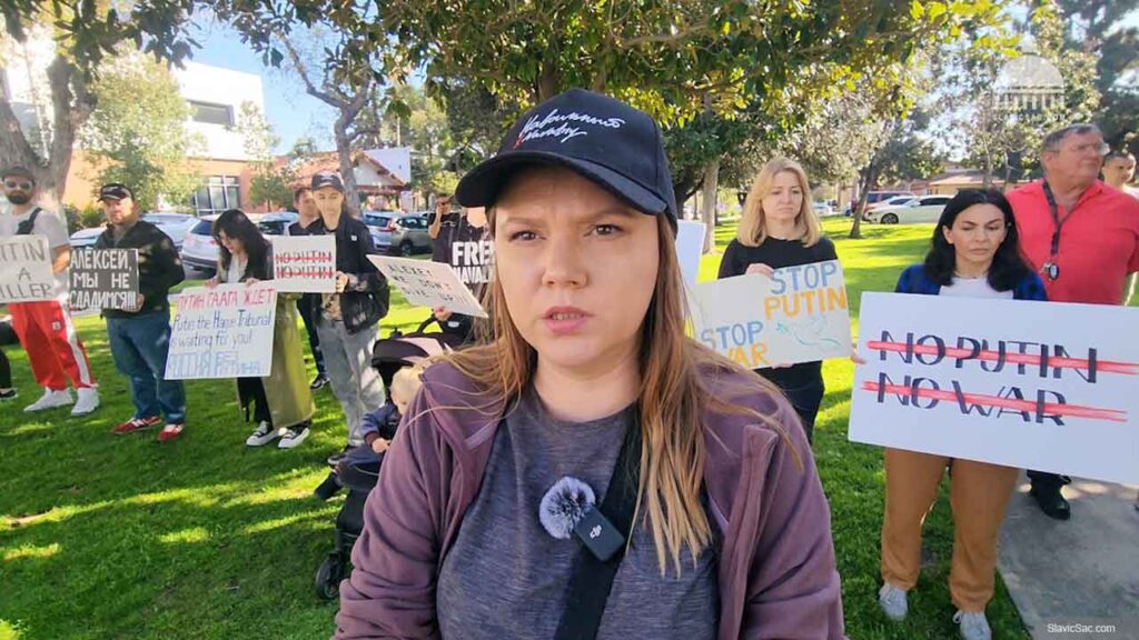 Navalny Protest, Glendale, Ca