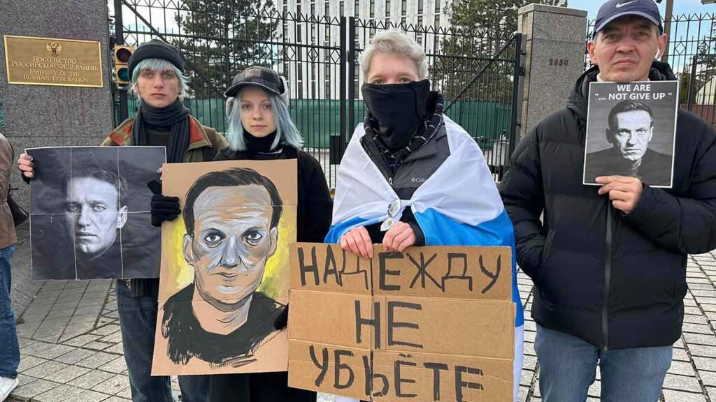 Navalny memorial, Washington DC