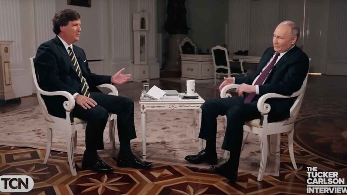 Tucker Carlson and Putin