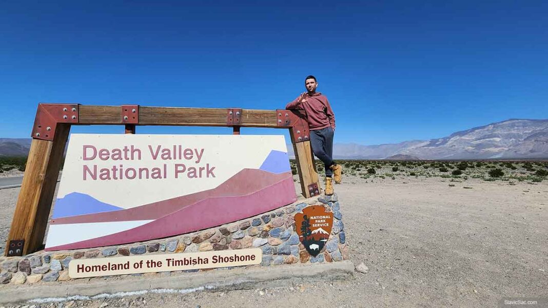 Death Valley lake