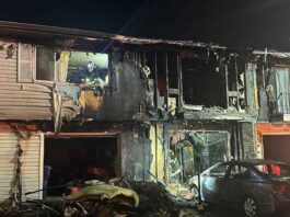 Fire in Schaumburg, Illinois