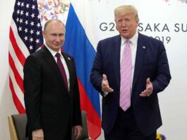 Vladimir Putin and Donald Trump