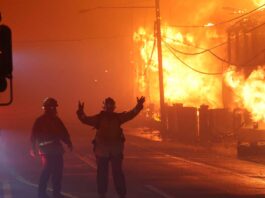 Palisades fire