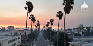 Из-за пожаров в Лос-Анджелесе закрыты школы, магазины, перекрыты дороги Los Angeles, Ca