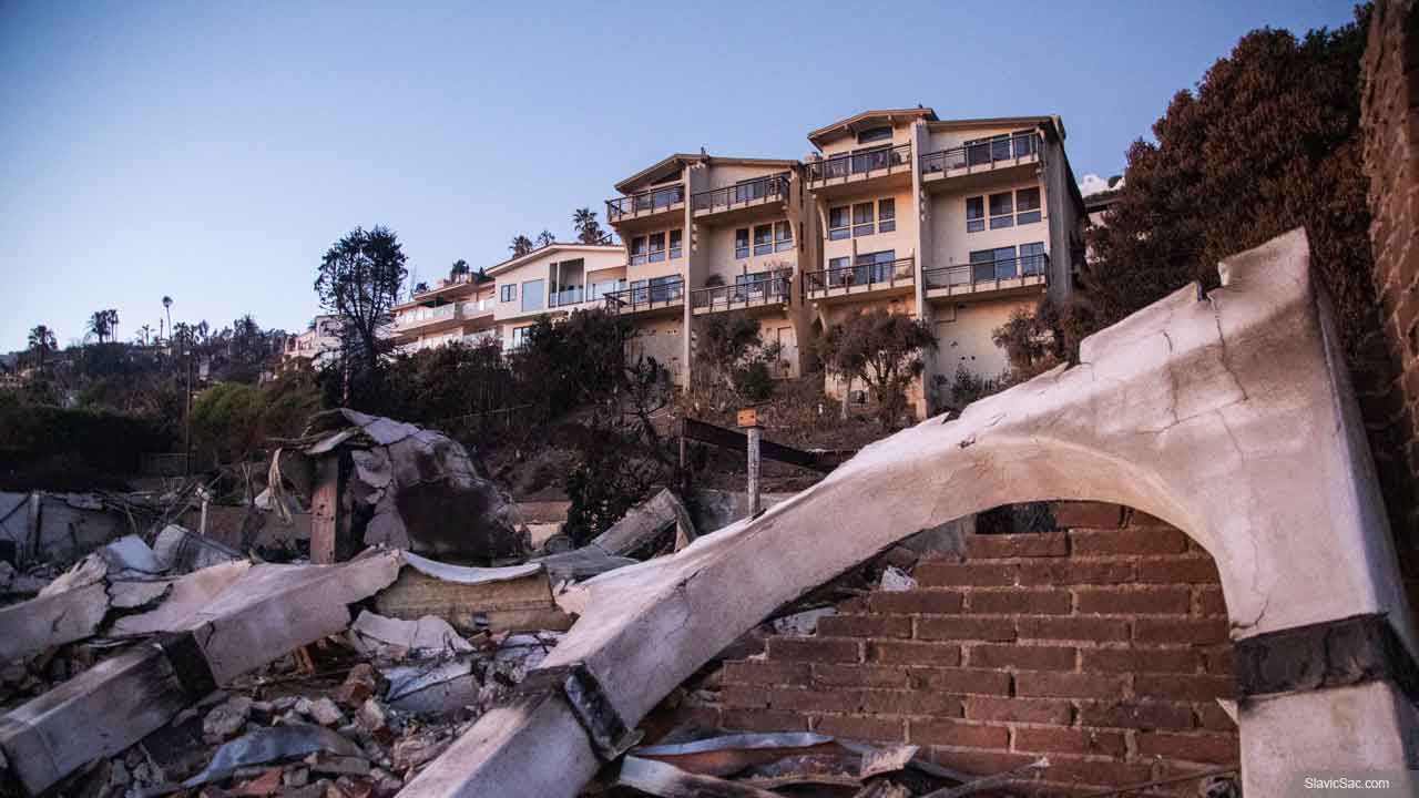 Pacific Palisade Malibu fire