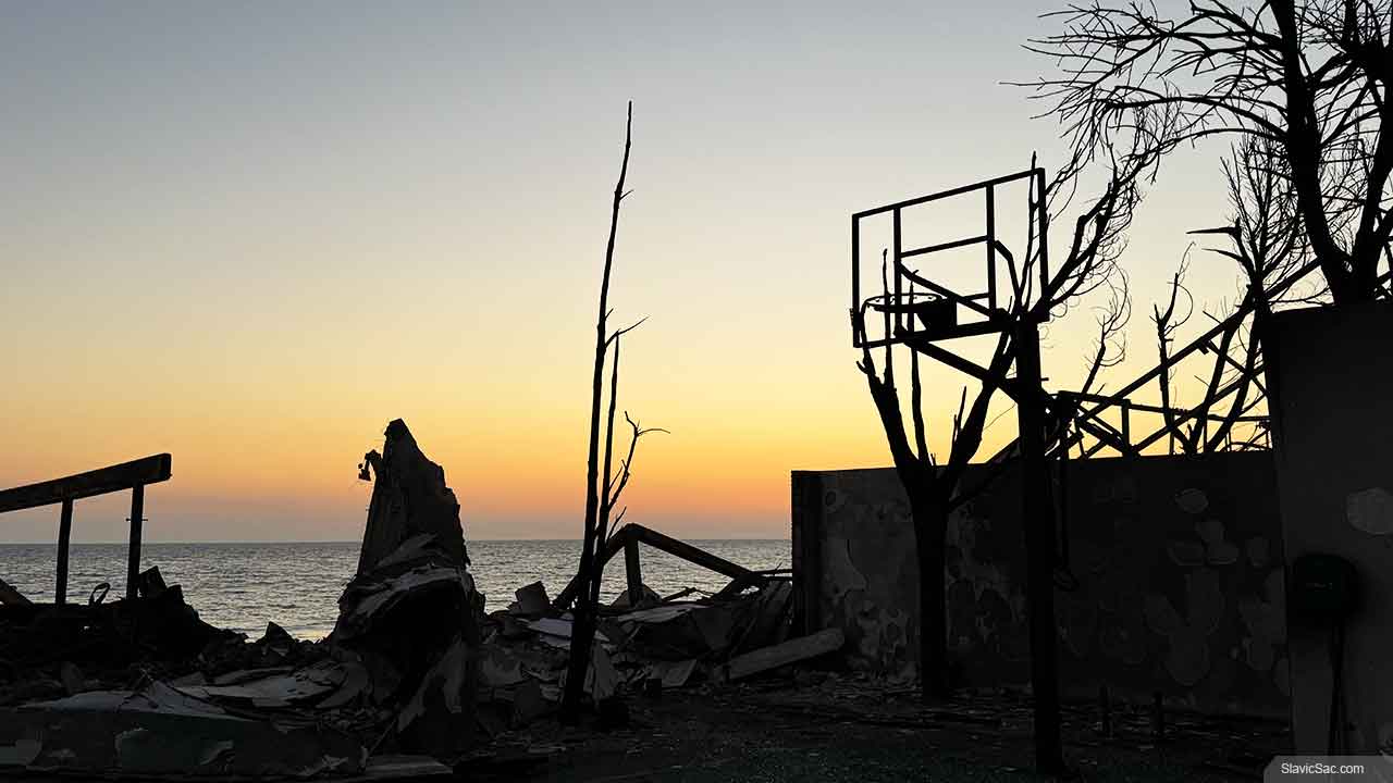 Pacific Palisade Malibu fire