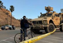 Нацгвардия раздаст калифорнийцам еду Pacific Palisade Malibu fire