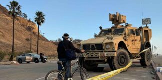 Нацгвардия раздаст калифорнийцам еду Pacific Palisade Malibu fire