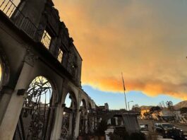 Pacific Palisade fire