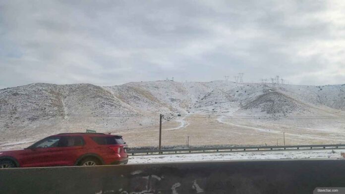 Snow in California