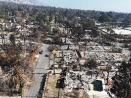 Eaton Fire Aftermath Drone Footage