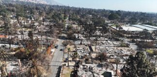 Eaton Fire Aftermath Aerial Footage Eaton Fire Aftermath Drone Footage