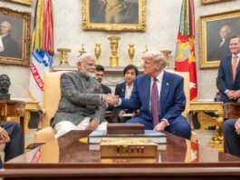 Trump and Modi (India)
