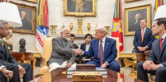США и Индия будут содействовать достижению мира в Украине Trump and Modi (India)