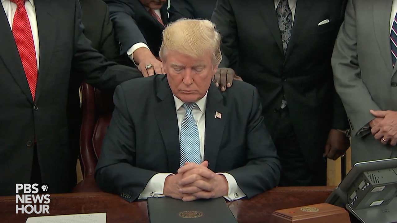 Prayer over Trump