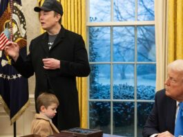 Trump and Musk at the White House