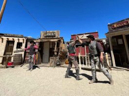 Cowboys fight