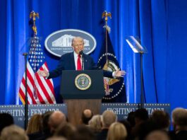 Trump addresses US Department of Justice