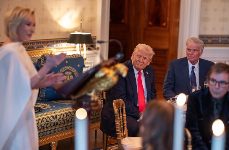 Trump and Paula White