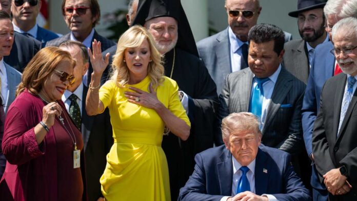 President Trump Participates in a National Day of Prayer Event