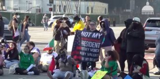 Губернатор Ньюсом требует остановить незаконную милитаризацию Лос-Анджелеса LA police