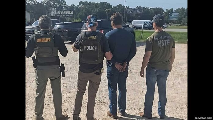Russian foreign immigrant arrested