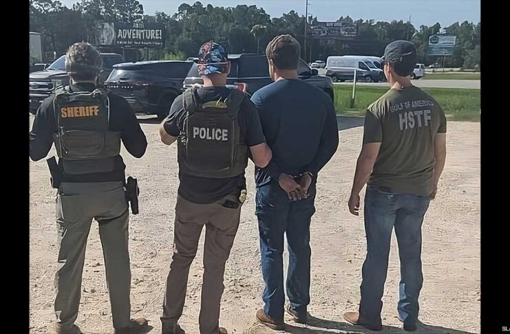 Russian foreign immigrant arrested