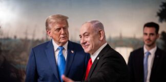 Трамп номинирован на Нобелевскую премию за попытку мира между Ираном и Израилем Trump and Prime Minister Benjamin Netanyahu