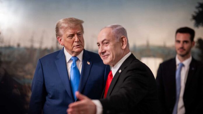 Trump and Prime Minister Benjamin Netanyahu