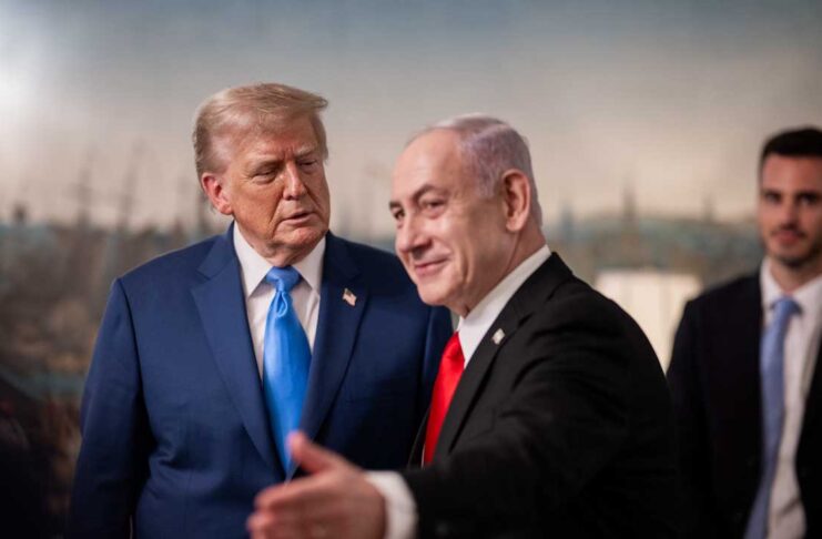 Trump and Prime Minister Benjamin Netanyahu