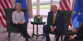 США и ЕС заключили крупнейшее торговое соглашение Trump in EU