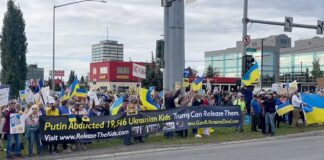 Жители Аляски встречают российского президента протестами Alaska