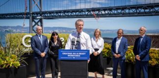 IT-гиганты готовят Калифорнию к эпохе ИИ Governor Newsom partners with world’s leading tech companies to prepare Californians for AI future