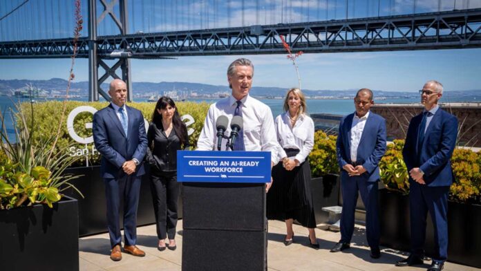 Governor Newsom partners with world’s leading tech companies to prepare Californians for AI future