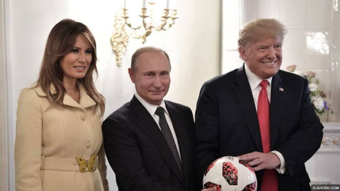 Putin, Trump, Melania
