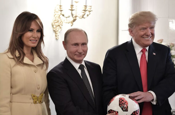 Putin, Trump, Melania