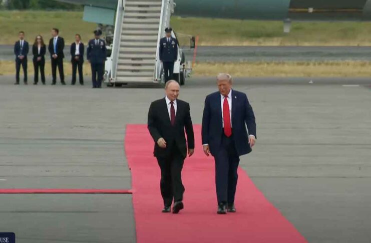 Trump meets Putin in Alaska