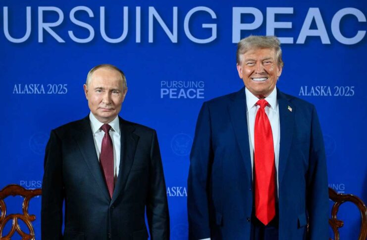 Trump meets Putin in Alaska