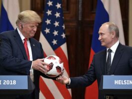 Vladimir Putin & Donald Trump in Helsinki