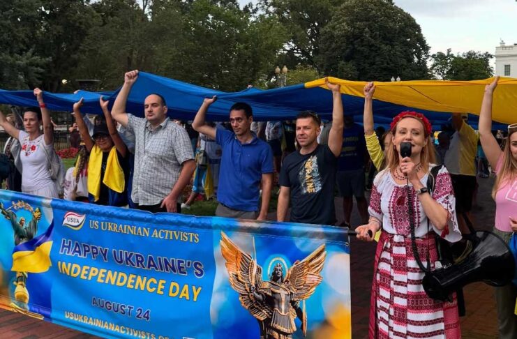 Ukrainian at the White House