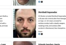 В Бостоне арестован гражданин Грузии за опасное поведение с оружием Mevldudi Kapanadze