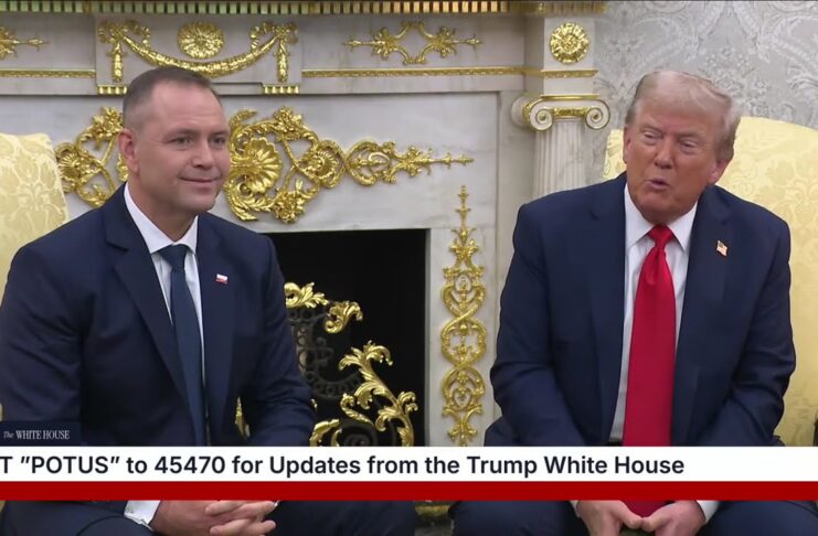 Trump and President of the Republic of Poland