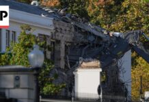 Трамп принялся сносить Белый дом White House