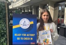 Slavic Youth from California Speak Out at the Ukrainian Action Summit