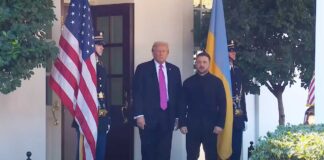 Трамп: “Пусть оба заявят о победе” President Trump Greets the President of Ukraine