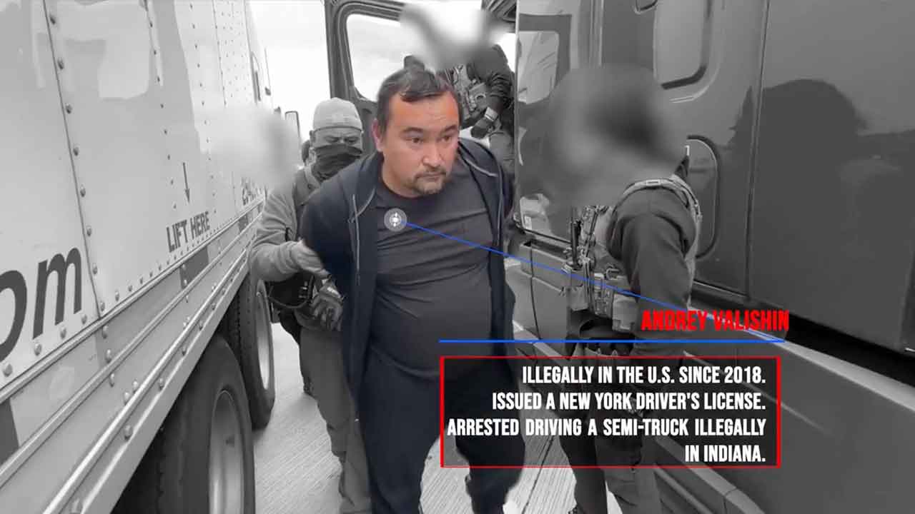 В Индиане задержан дальнобойщик-нелегал из Узбекистана Andrey Valishin