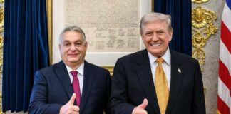Трамп освободил Венгрию от антироссийских санкций President Donald J. Trump and Hungarian Prime Minister Viktor Orbán.