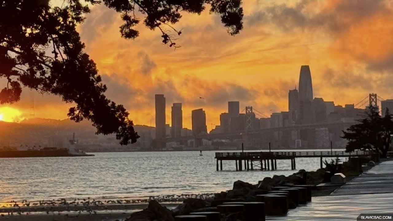 В районе залива Сан-Франциско объявлено предупреждение о наводнениях San Francisco Bay