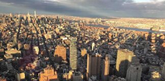 Сильная метель парализовала Нью-Йорк и восточное побережье США nyc-new-york-city-us-skyscrapers