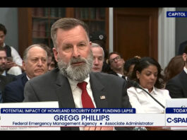FEMA disaster response official Gregg Phillips